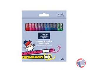 Rappel produit CRAYONS A LA CIRE TWISTABLE LEFRANC BOURGEOIS ENFANTS