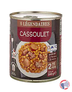 Rappel produit CASSOULET 840G LES LEGENDAIRES