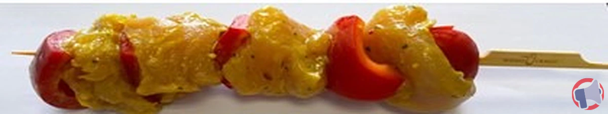 Rappel de produit : Brochette de poulet au curry de la marque Leguelier pour risque de Salmonelle
