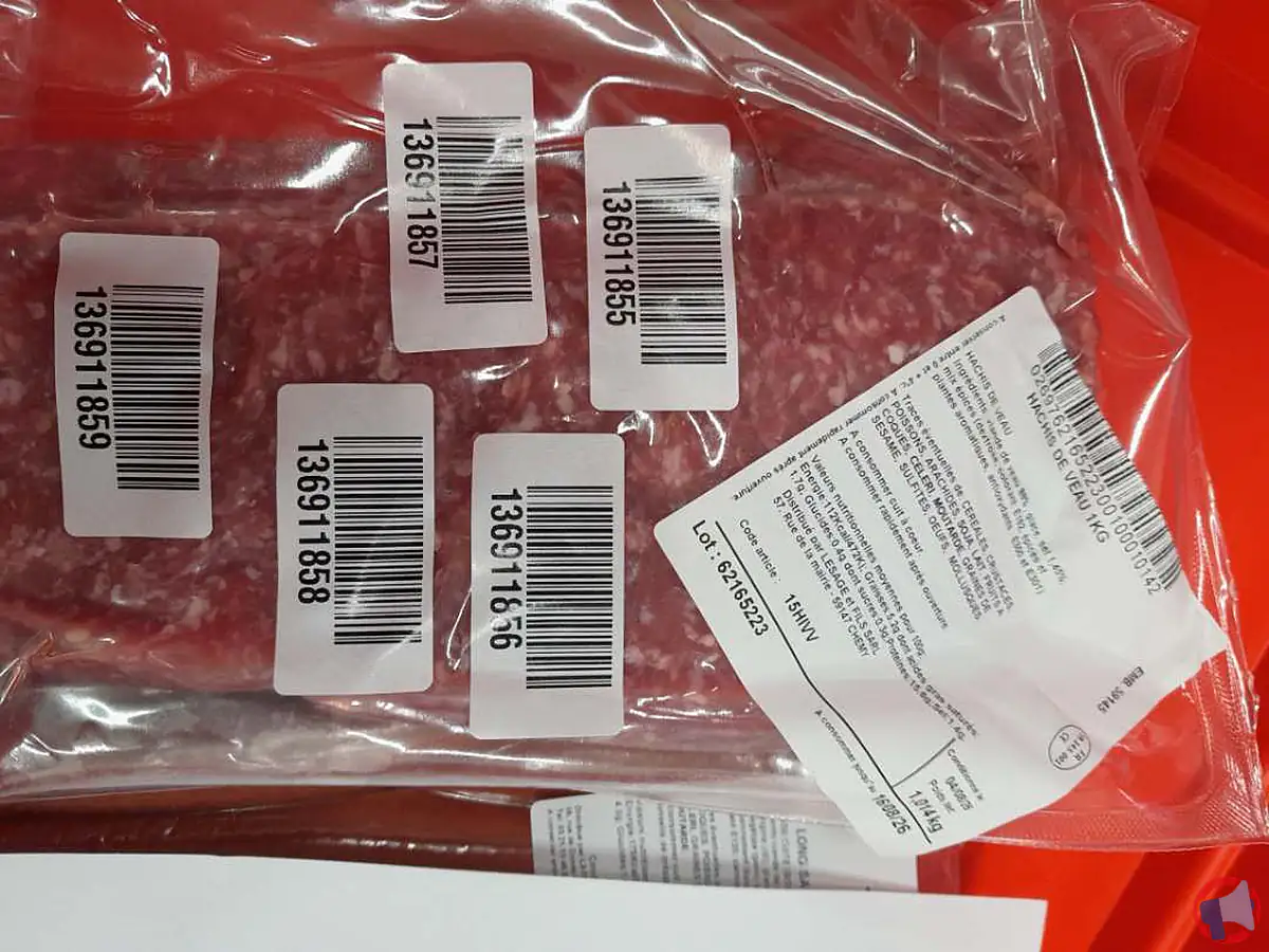 Rappel produit lesage fils hachis veau : ne consommez pas ce lot