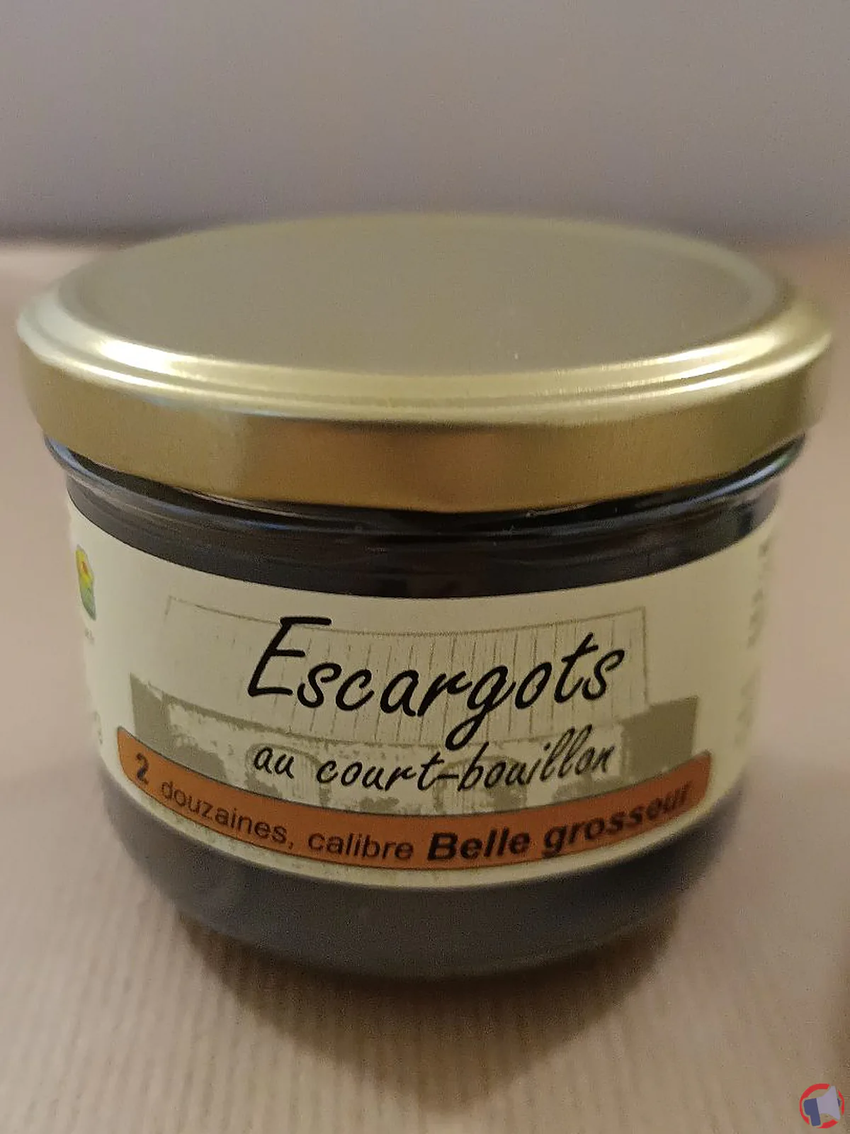 Rappel de produit : Escargots au court bouillon de la marque L'escargotière Champenoise