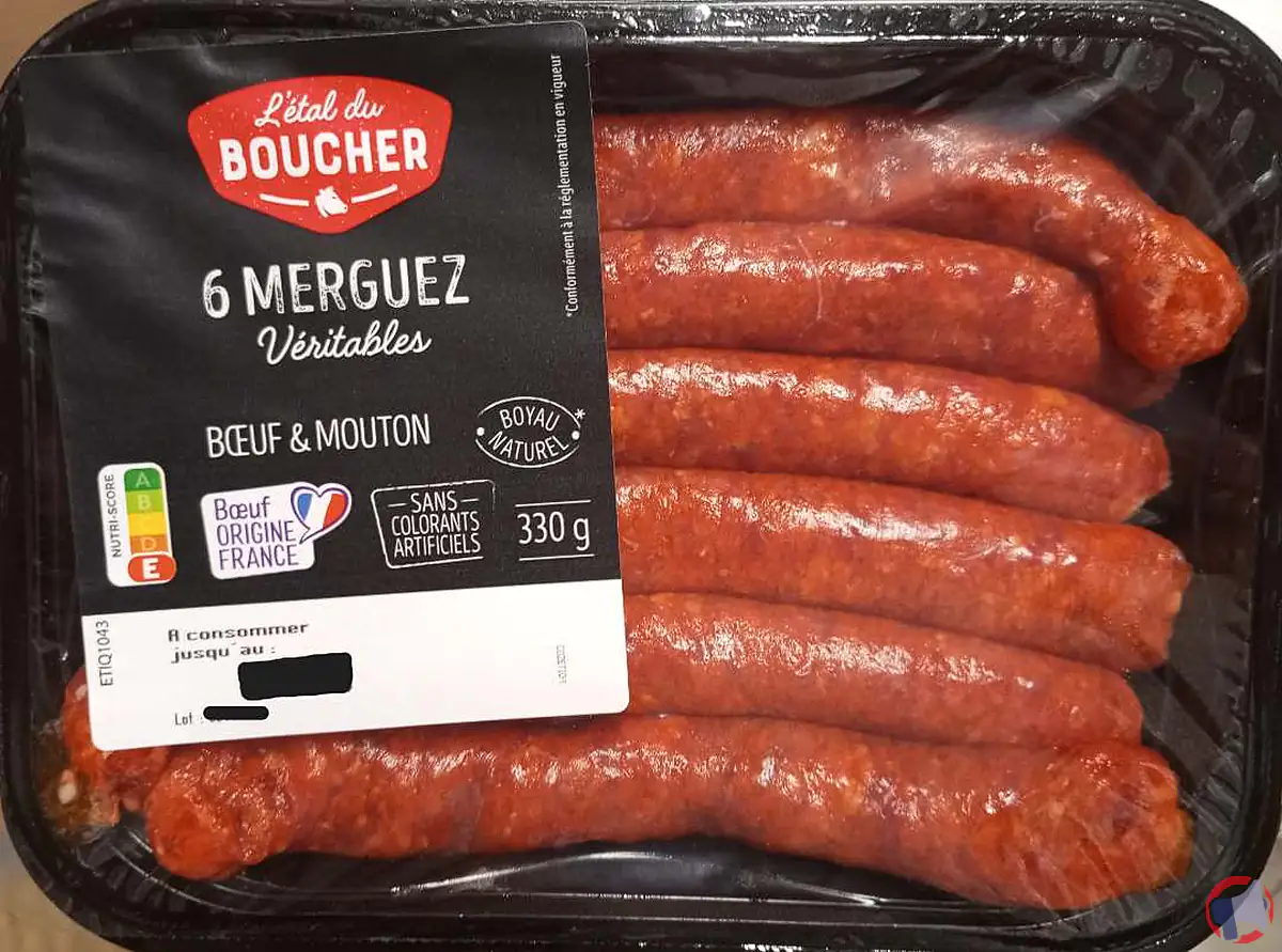 Rappel de merguez véritables de L'Etal du boucher : risque de présence de morceaux d'os