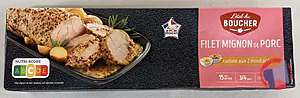 Rappel produit Filet Mignon de Porc cuisiné aux deux moutardes L'Etal du BOUCHER