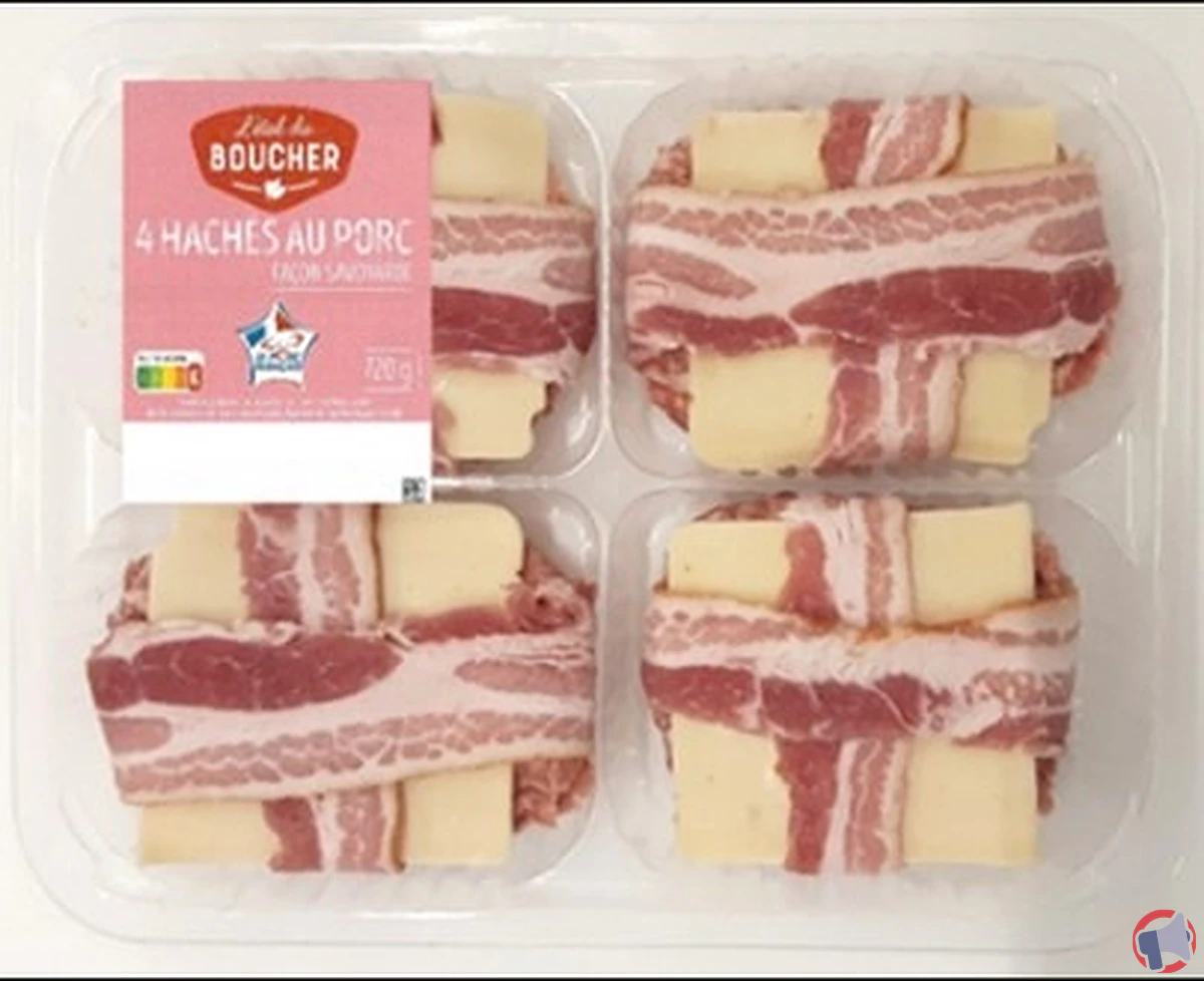 Rappel de produit : hachés au porc façon savoyarde de L'étal du Boucher