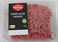 Rappel produit Viande hachée pur bœuf 20%MG L'Etal du BOUCHER
