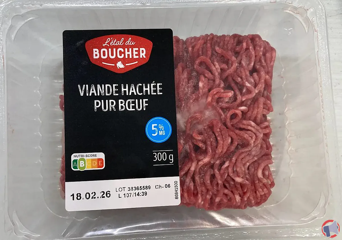 Rappel produit : letal boucher viande hachée pur bœuf