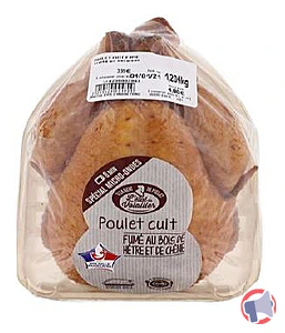 Rappel produit Poulet cuit fumé L'Etal du volailler