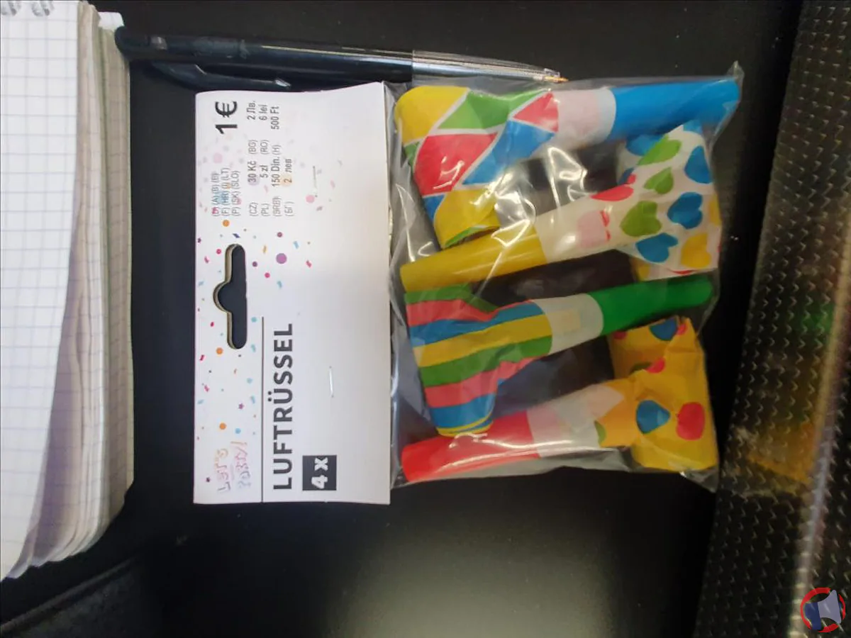 Rappel de produit : Langue de belle mère / Luftrüssel lot de 4 de la marque Lets party