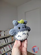 Rappel produit Peluche Totoro fluffy LewyzCrochet (photo numéro 2)