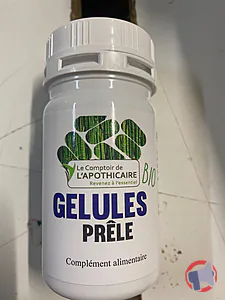 Rappel produit pot de 200 et 90 Gélules de Prêle Bio L'HERBIER DE GASCOGNE - LE COMPTOIR DE L'APOTHICAIRE l