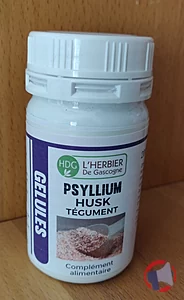 Rappel produit Psyllium Husk Tégument (pot de gélules) L'HERBIER DE GASCOGNE - LE COMPTOIR DE L'APOTHICAIRE