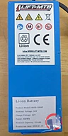 Rappel produit Batterie vélo électrique VAE de marque LIFT MTB 36v LIFT MTB (photo numéro 2)