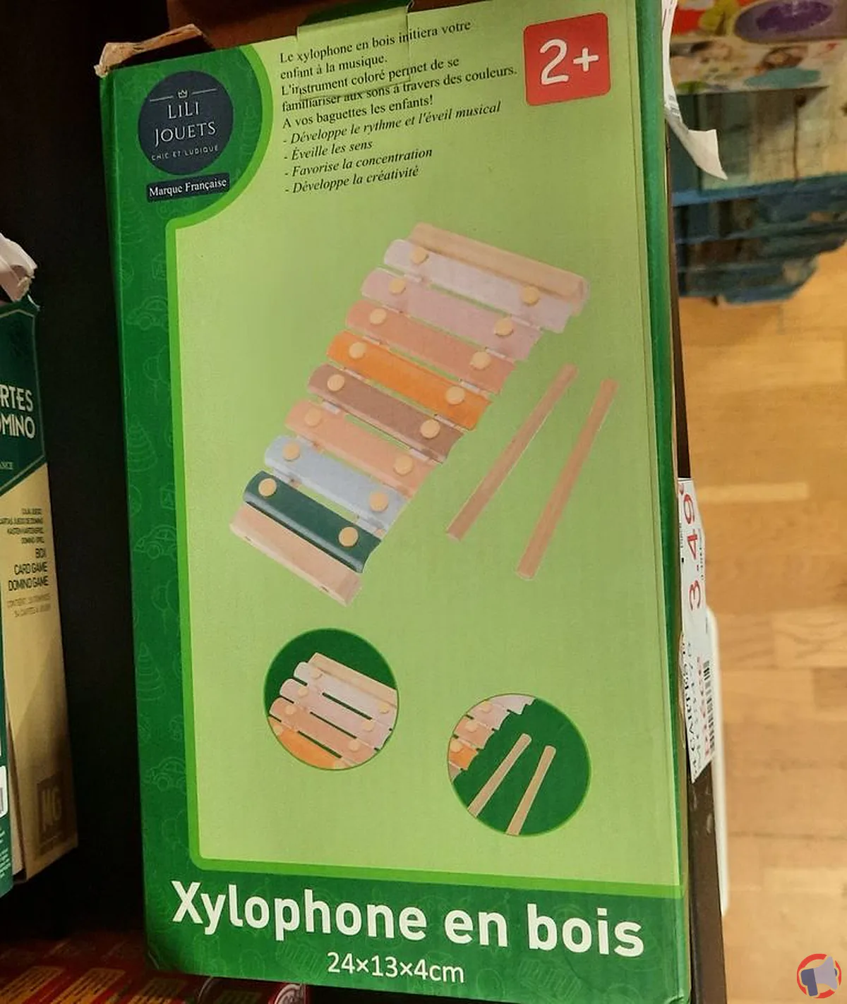 Rappel de produit : xylophone en bois de la marque Lili Jouets