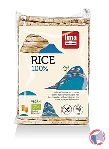 Rappel produit Galettes de riz fines salées rectangulaires 130g Lima