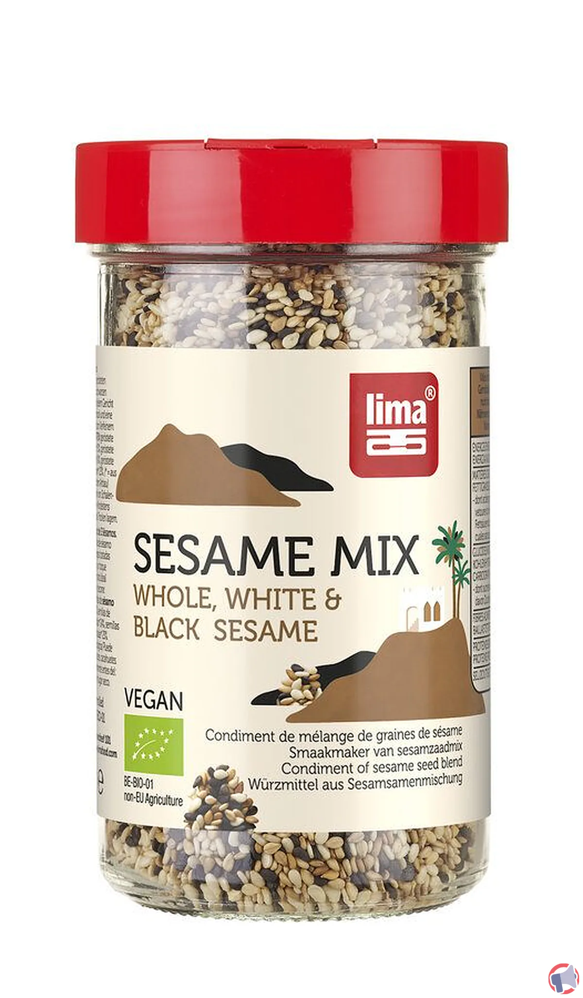 Rappel produit : Sésame Mix 140g de la marque Lima pour contamination par mycotoxine
