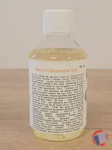 Rappel produit Base parfumante pour bougies - Monoï Clémentine L'Instant Bougies