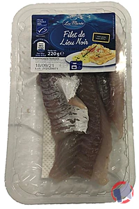 Rappel produit FILET DE LIEU NOIR MSC 220G LOC MARÉE