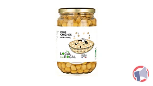 Rappel produit Pois chiche au naturel 260g Local en Bocal