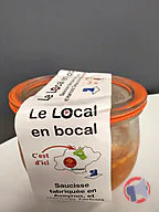 Rappel produit Saucisse fabriquée en Aveyron et Haricot tarbais Le local en bocal