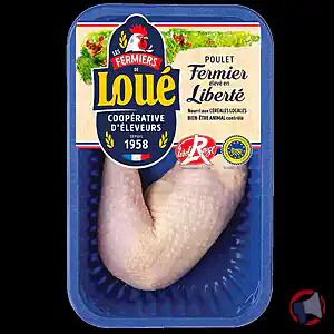 Rappel produit BARQUETTE 1 CUISSE POULET SOUS ATMOSPHERE LOUE