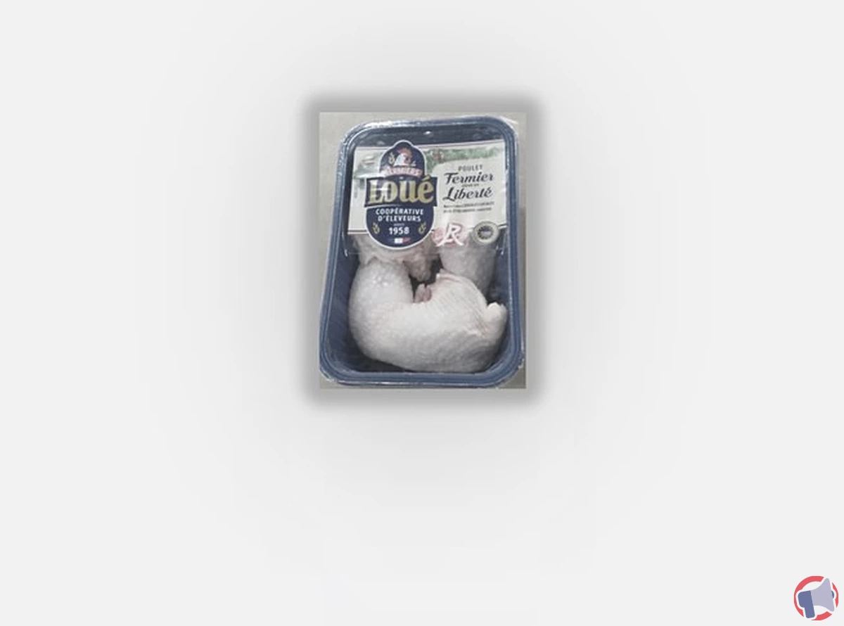 Rappel de produit : Cuisse de poulet de la marque Loué