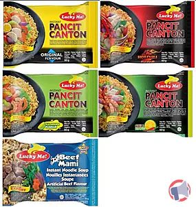 Rappel produit SOUPE NOUILLES - LUCKY ME! 24 x 70G LUCKY ME!