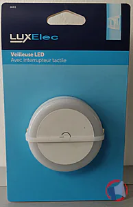 Rappel produit VEILLEUSE LED LUXELEC