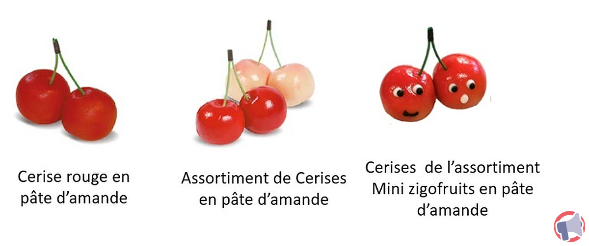 Rappel de produits : sujets en pâte d'amande D. Maffren