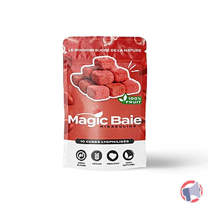 Rappel produit 10 Cubes de miraculine Magic baie