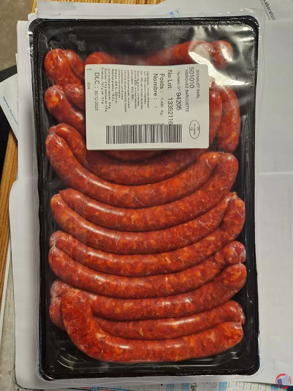 Rappel de produit : Merguez de la marque Maison Bignalet pour risque de listeria et salmonelle