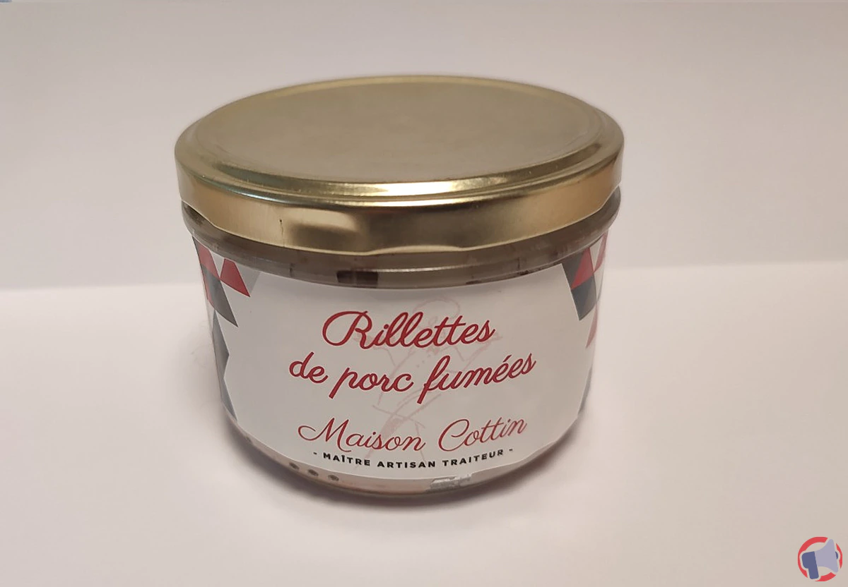 Rappel de produit : Rillettes de porc fumées de la marque Maison Cottin