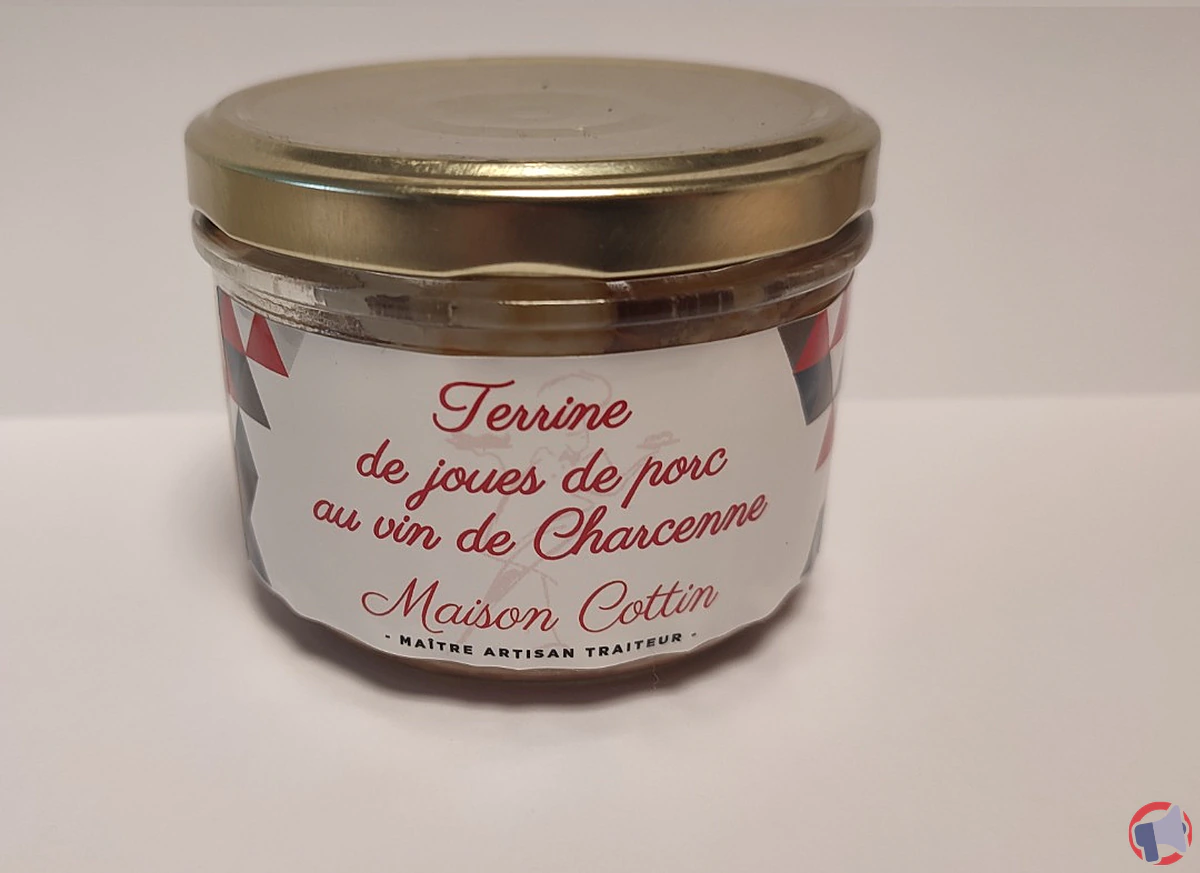 Rappel de produit : Terrine de joues de porc au vin de Charcenne de la marque Maison Cottin