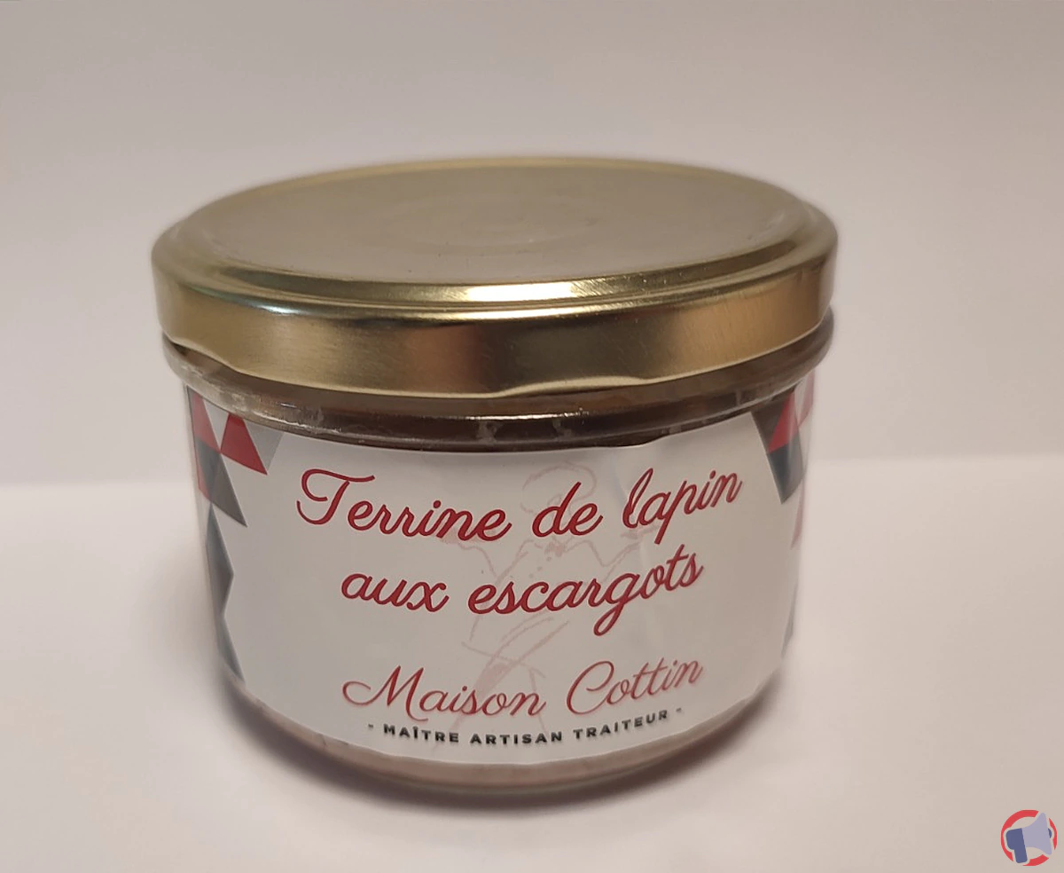 Rappel de produit : Terrine de lapin aux escargots de la marque Maison Cottin
