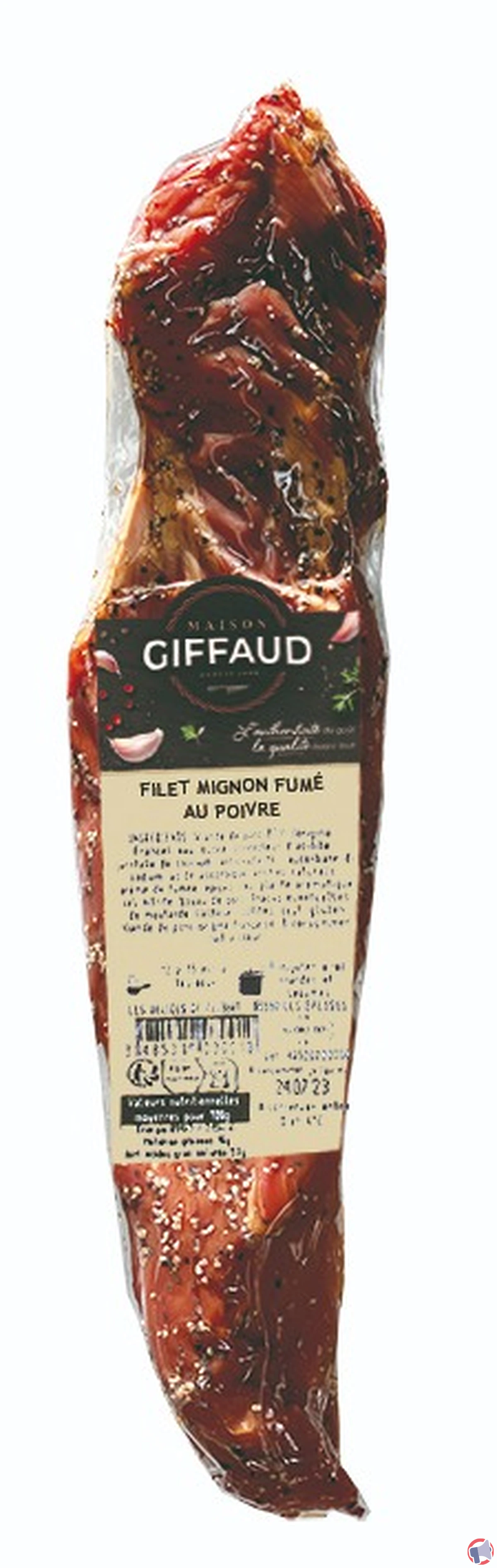Maison Giffaud : rappel du filet mignon fumé au poivre
