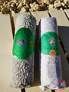 Rappel produit AOP SAINTE MAURE DE TOURAINE MAISON LIMOUZIN