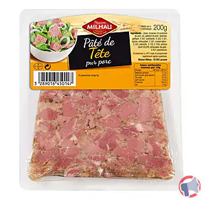 Rappel produit Pâté de tête pur porc Maison Milhau