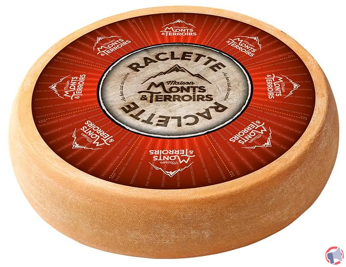 Rappel : maison monts terroirs meule raclette entière 48 mm