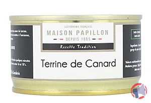 Rappel produit Terrine de Canard Maison PAPILLON