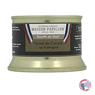 Rappel produit Terrine de Canard au Foie-gras Maison PAPILLON