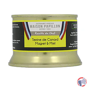 Rappel produit Terrine de Magret de Canard au Miel Maison PAPILLON