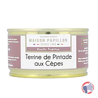Rappel produit Terrine de Pintade aux Cèpes Maison PAPILLON (photo numéro 1)