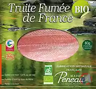 Rappel produit Maison Peneau Truite fumée de France BIO 80g
