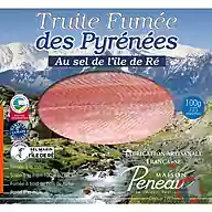 Rappel produit Maison Peneau Truite fumée des Pyrénées 100g