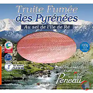 Rappel produit Truite fumée des Pyrénées 100g Maison Peneau