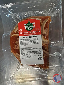 Rappel produit TRIPES CUISINEES Maison VIVANT