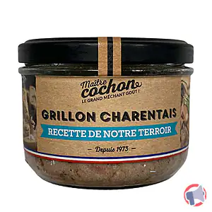 Rappel produit GRILLON CHARENTAIS en conserve de 180G MAITRE COCHON
