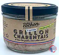 Rappel produit GRILLON CHARENTAIS en conserve de 180G MAITRE COCHON