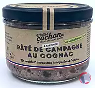 Rappel produit PATE DE CAMPAGNE AU COGNAC 180G MAITRE COCHON