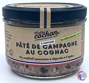 Rappel produit PATE DE CAMPAGNE AU COGNAC 180G MAITRE COCHON