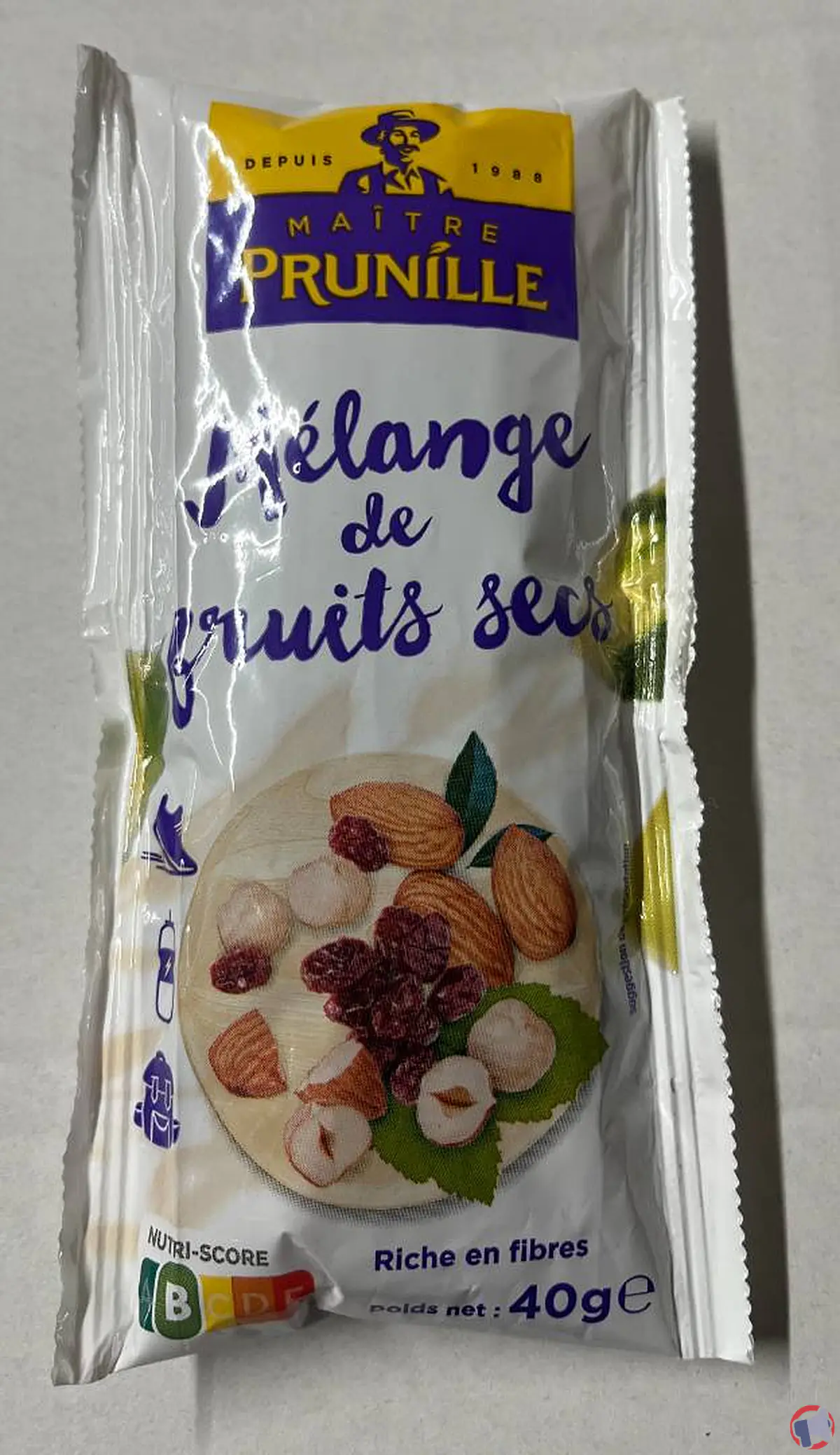 Rappel produit : mélange de fruits secs Maitre Prunille pour dépassement de pesticides